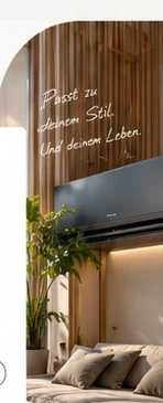 Klimaanlage im Dachgeschoss